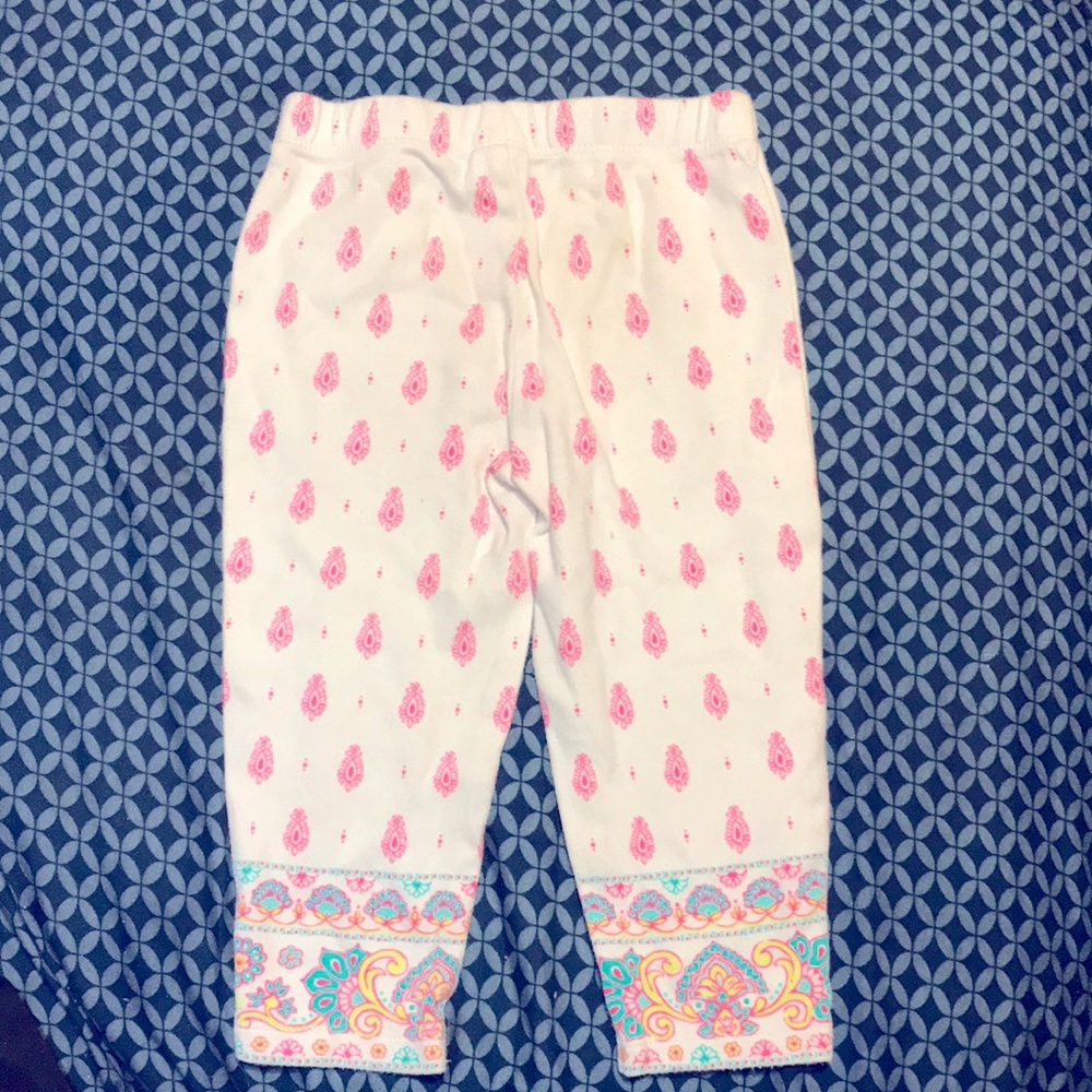 Carter’s 18month old pink and white leggings